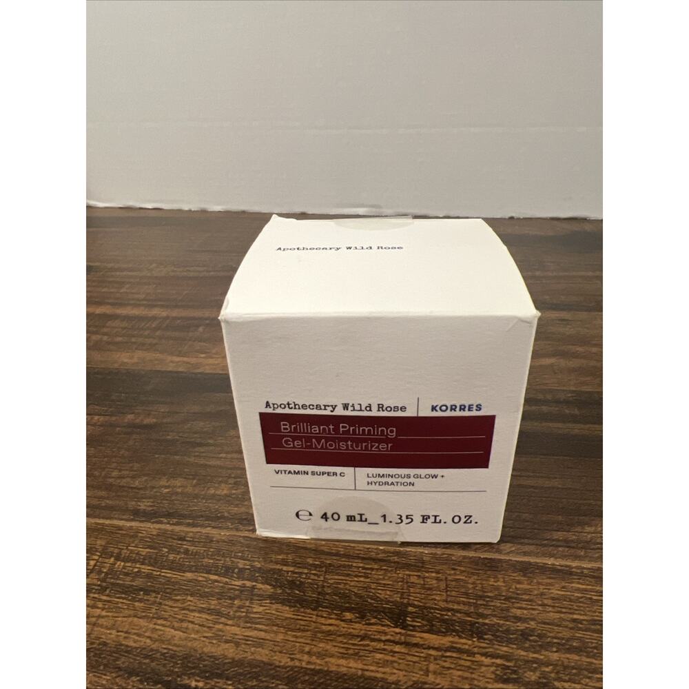 Apothecary Wild Rose Brilliant Priming Gel-Moisturizer 1.35 Oz